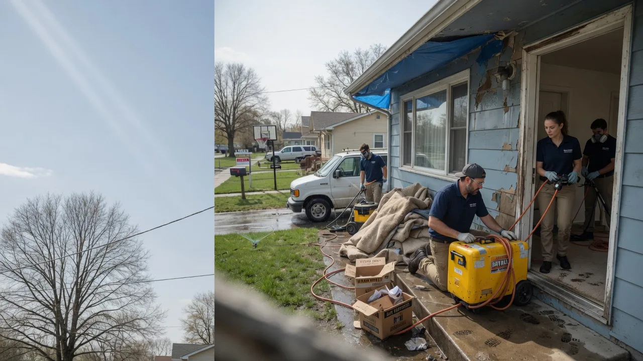 Basement Flood Cleanup in Bellevue, NE near me